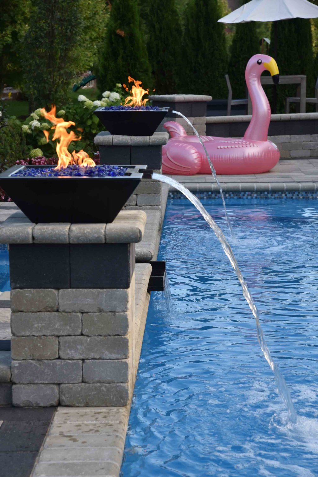 Outdoor Fire Features Fire Pit Designs Fire Feature Ideas fire bowls water cascades
