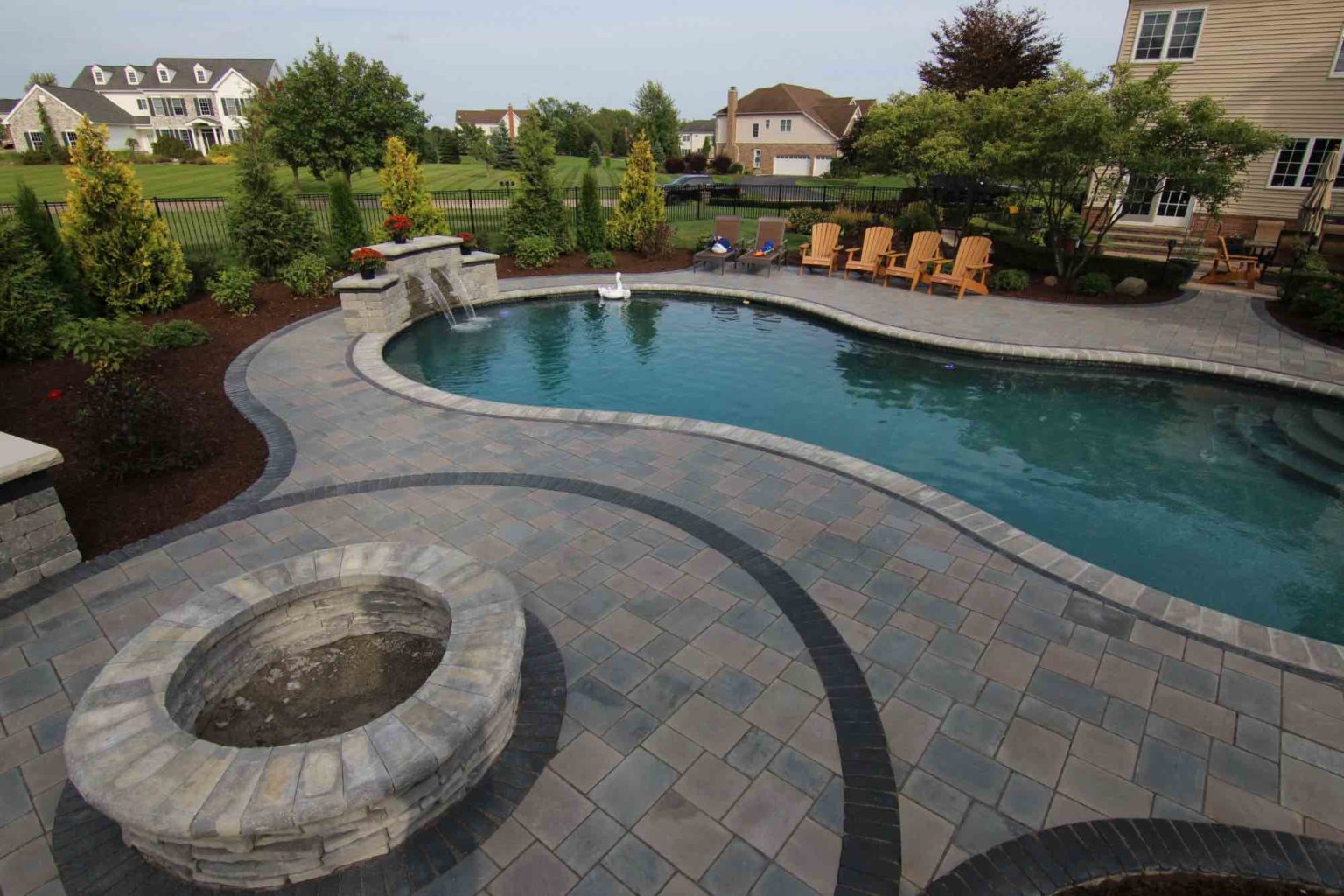 Outdoor Fire Features Fire Pit Designs Fire Feature Ideas Gas Fire Pits Outdoor Fireplaces Fire Pit Installation Custom Fire Features Backyard Fire Features Gunite Pool Construction Custom Gunite Pool Designs Gunite Pool Installation Gunite Pool vs. Vinyl Pool Gunite Pool Benefits Michigan Pavers Paver Installation Michigan Paver Contractors in Michigan Best Pavers in Michigan Michigan Patio Pavers pool and spa design Metro Detroit Metro Detroit pool and spa experts Custom pool design Metro Detroit Spa installation in Metro Detroit Metro Detroit outdoor spa design Residential pool design Metro Detroit Metro Detroit luxury pool and spa Pool and spa renovation Metro Detroit Metro Detroit backyard pool design Metro Detroit pool and spa builders freeform gunite pool builders milford mi