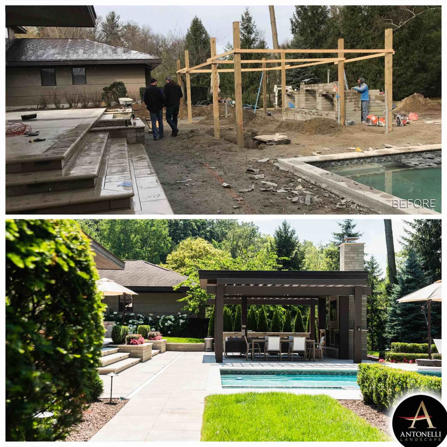 Pool & Spa Design Project Franklin, MI