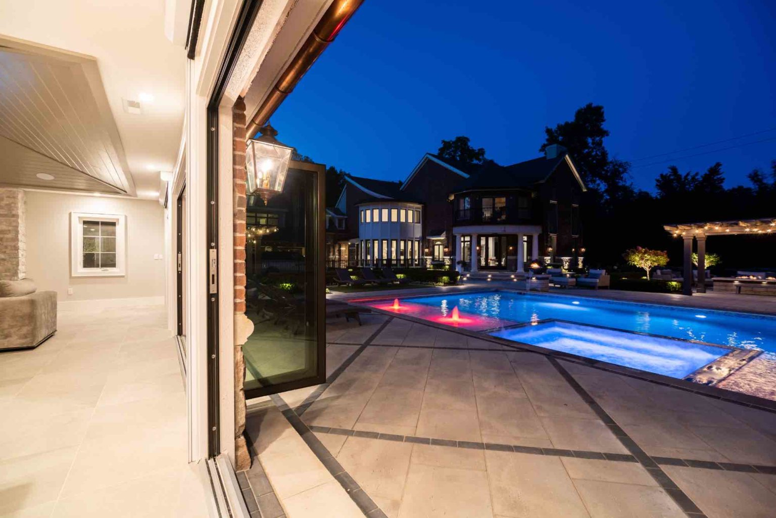 Outdoor living space in Bloomfield Hills MI, Antonelli Landscape pool spa, pavers near me, unilock pavers, landscaping near me, landscape design, landscaping companies near me, landscaping ideas, landscape architecture, landscape ideas, garden design, landscape design ideas, quality landscaping, landscapes pictures, stone pavers, brick pavers, unilock pavers in michigan, Pool House Designs Pool House Plans Custom Pool House Construction Pool House Ideas Pool House Interior Pool House Decor Michigan Landscape Design Landscape Design Services in Michigan Professional Landscape Design Michigan Michigan Landscape Architects Best Landscape Designers in Michigan Michigan Residential Landscape Design Custom Landscape Design Michigan