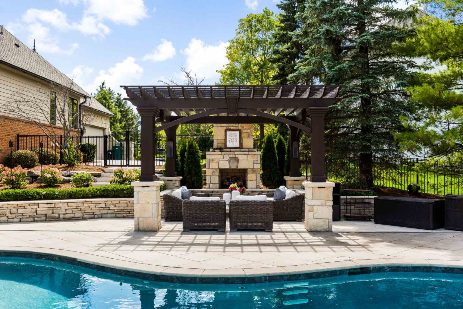 Antonelli Landscape pool spa, pavers near me, unilock pavers, landscaping near me, landscape design, landscaping companies near me, landscaping ideas, landscape architecture, landscape ideas, garden design, landscape design ideas, quality landscaping, landscapes pictures, stone pavers, brick pavers, unilock pavers in michigan, retaining walls, paver patio ideas, brick pavers, stone pavers, fireplace builder, custom fireplace builder michigan, Oakland County contractors, Oakland County landscaping, cedar pergola, shade structure builders near me, pergola builder Oakland County,