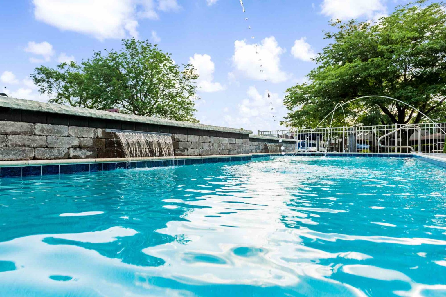 custom gunite pool & spa Gunite Pool Construction Custom Gunite Pool Designs Gunite Pool Installation