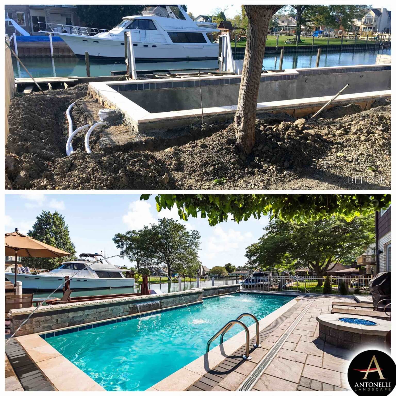 gunite pool builders harrison twp