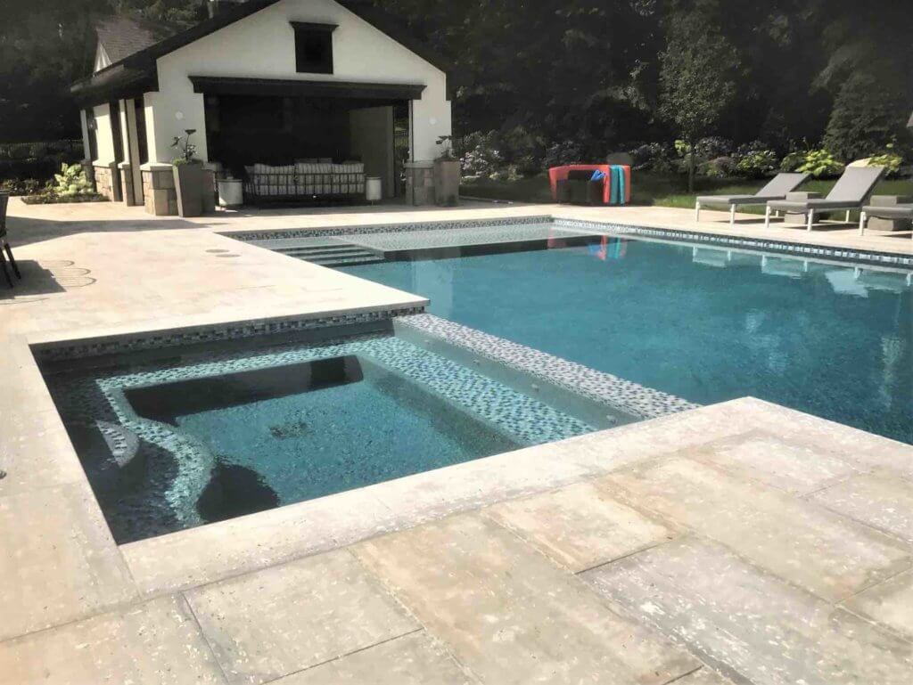 michigan pools, custom backyard ideas, landscaping, paving