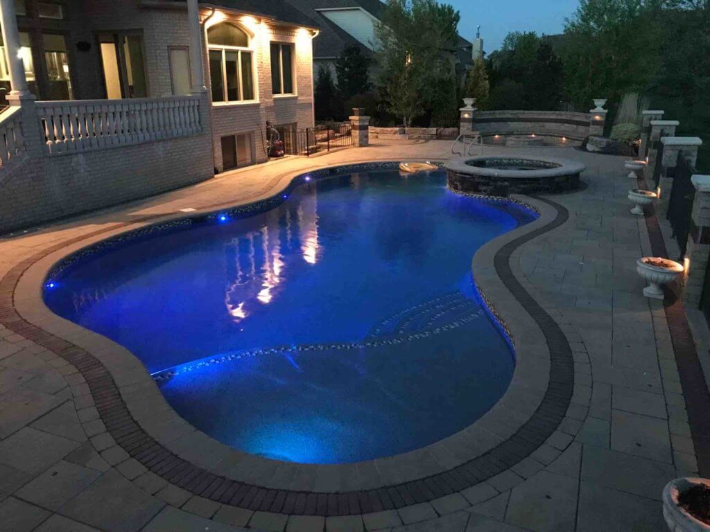 pool lighting, pool lights, pool inspo,