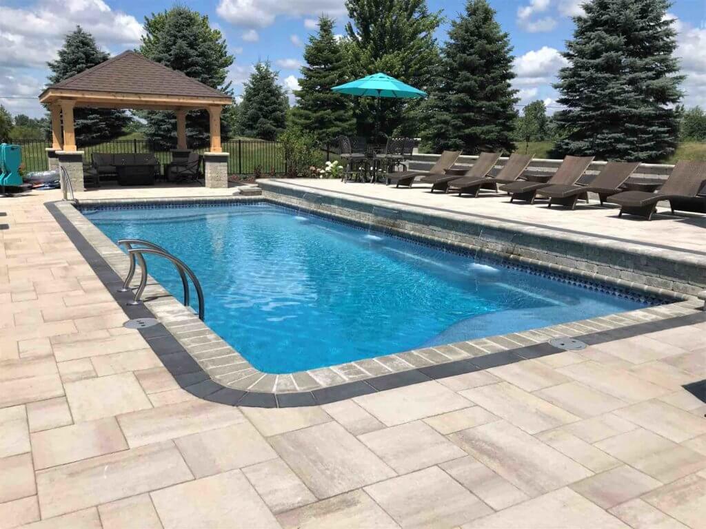 custom pools, michigan pool, backyard ideas