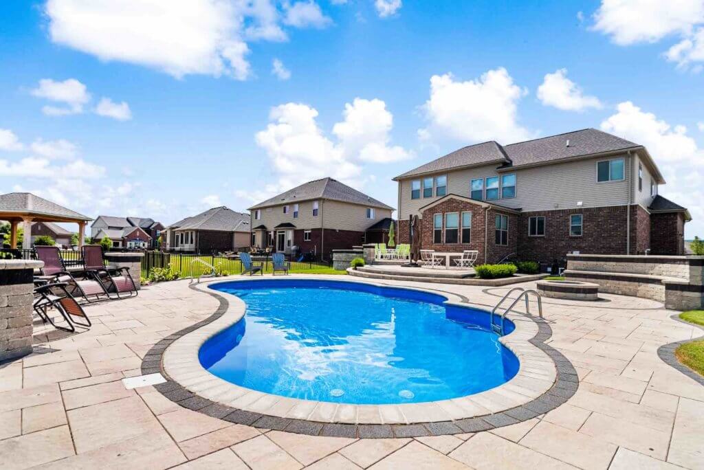 In-ground pool ideas for house professional pool design & installation Antonelli