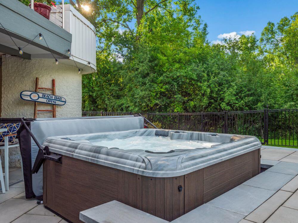 Backyard Zen - Bloomfield Township retaining pools bloomfield twp michigan