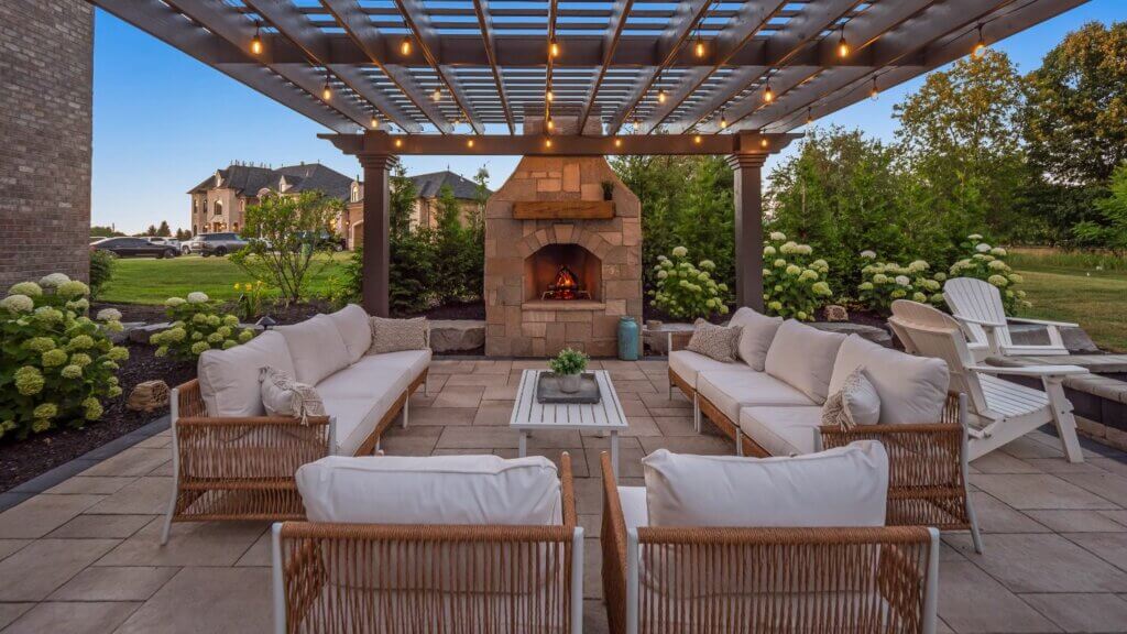 On The Rocks - Oakland Township, MI Patio designs detroit mi Patio company Northville landscaping Outdoor fireplace novi mi Outdoor fireplace Farmington Hills mi Gas fire pit Farmington Hills mi Outdoor Fire Features Fire Pit Designs Fire Feature Ideas Gas Fire Pits Outdoor Fireplaces Fire Pit Installation Custom Fire Features Backyard Fire Features Pergola Designs Outdoor Pergolas Pergola Ideas Custom Pergola Construction Pergola Kits Pergola Installation Pergola Shade Solutions Modern Pergolas Wooden Pergolas