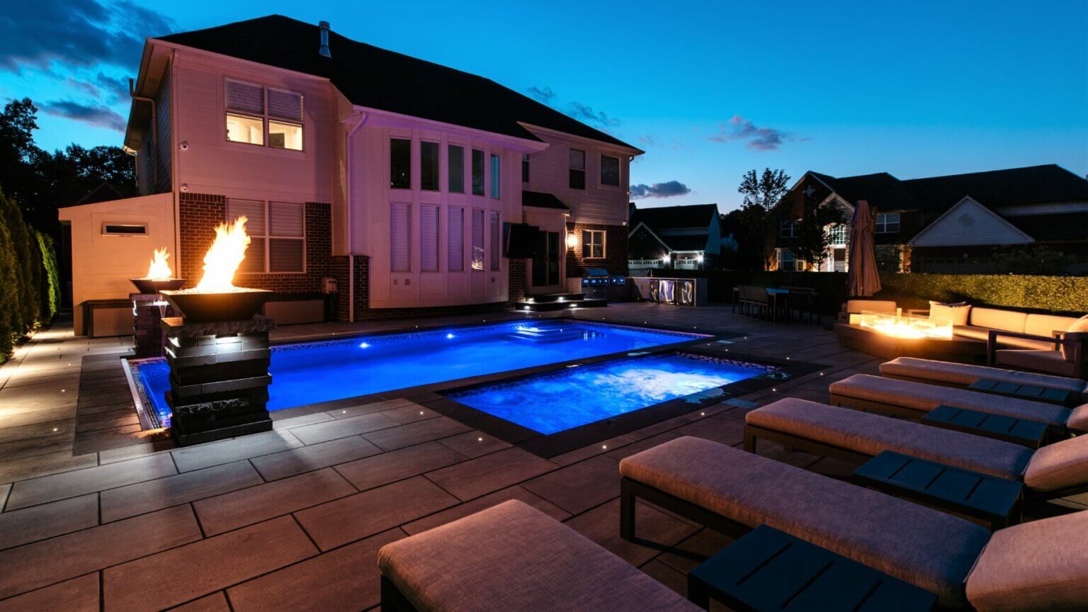 It's Lit - Troy, MI Outdoor fireplace se michigan Hardscape oakland twp mi Landscape design se michigan Outdoor kitchen se michigan backyard patio design oakland twp Custom inground pool Outdoor kitchens detroit mi Swim spas in southeast michigan Outdoor living space with custom pool and spa Michigan Landscape Design Landscape Design Services in Michigan Professional Landscape Design Michigan Michigan Landscape Architects Best Landscape Designers in Michigan Michigan Residential Landscape Design Custom Landscape Design Michigan Michigan Garden Design Landscape Planning Michigan