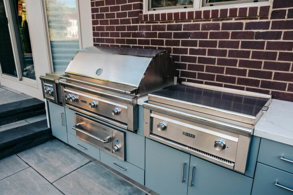 It's Lit - Troy, MI Outdoor fireplace se michigan Hardscape oakland twp mi Landscape design se michigan Outdoor kitchen se michigan backyard patio design oakland twp Custom inground pool Outdoor kitchens detroit mi Swim spas in southeast michigan Patio companies Outdoor kitchen and bar Outdoor kitchens detroit mi Outdoor kitchen se michigan