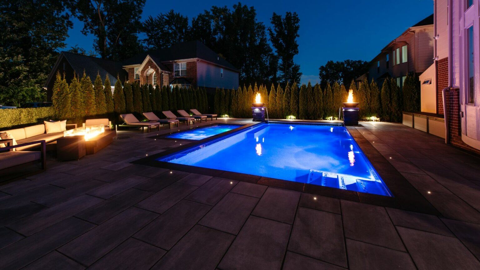 It's Lit - Troy, MI gunite pool & wide spa Troy, MI Outdoor living space with custom pool and spa Custom inground pools Backyard pool ideas detroit Outdoor living contractor oak Gunite Pool Construction Custom Gunite Pool Designs Gunite Pool Installation Gunite Pool vs. Vinyl Pool Gunite Pool Benefits Gunite Pool Cost pool and spa design Metro Detroit Metro Detroit pool and spa experts Custom pool design Metro Detroit Spa installation in Metro Detroit Metro Detroit outdoor spa design Residential pool design Metro Detroit Metro Detroit luxury pool and spa Pool and spa renovation Metro Detroit Metro Detroit backyard pool design Metro Detroit pool and spa builders