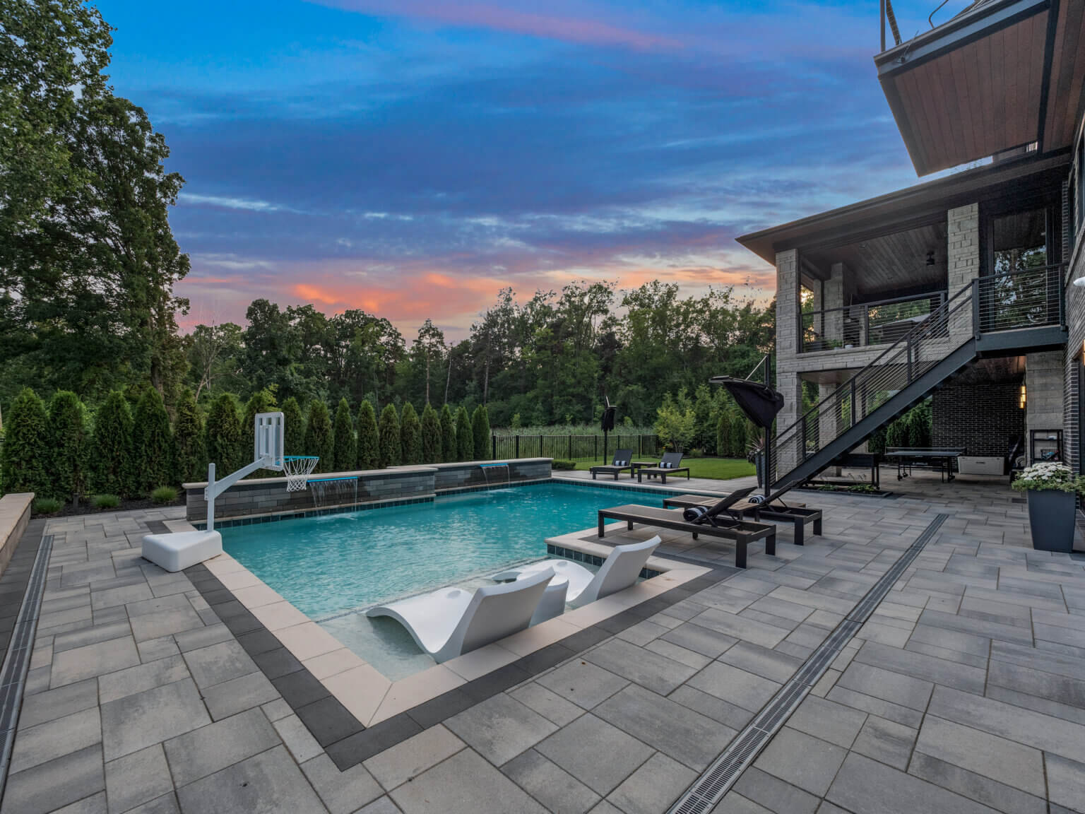 Clean & Pristine - Rochester Hills, MI Michigan pool installers custom backyard pool michigan Custom backyard pool spa Custom pool company michigan Gunite inground pool cascading pool fountain Paver pool deck Custom inground pools Backyard pool ideas detroit gunite pool builders gunite inground pool builders michigan gunite inground pool builders detroit gunite pool design michigan inground pool installers michigan pool installers rochester michigan inground pool  custom gunite pool backyard living w/ inground pool luxury pool designer luxury custom pool builder  luxury gunite pool 