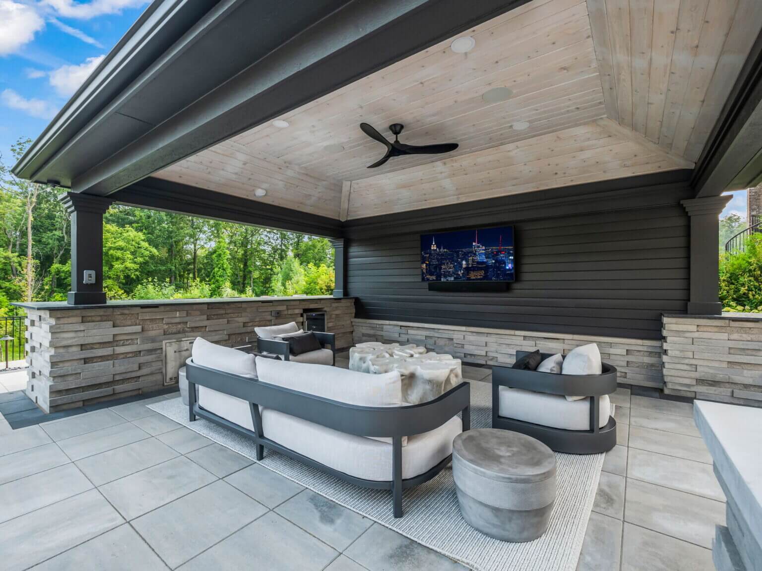 outdoor structures backyard outdoor spaces custom gazebo custom patio structures rochester