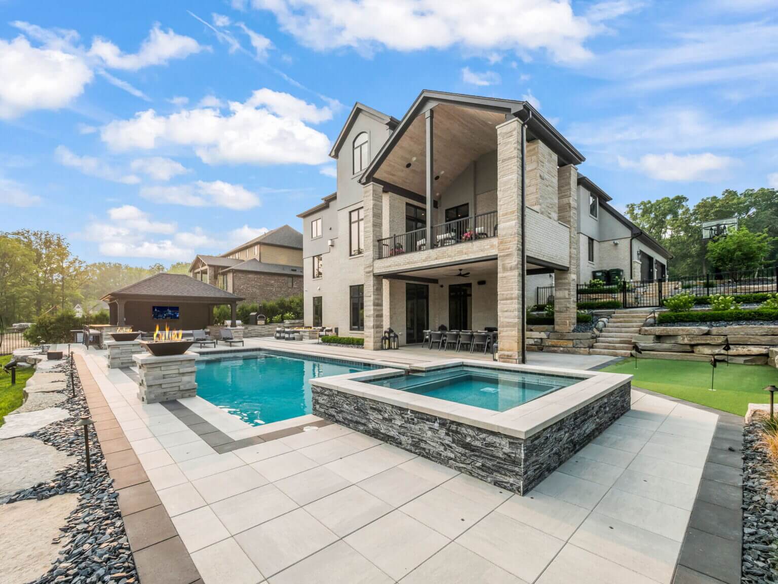 Antonelli Landscape Pool spa Antonelli Landscape pool & Spa Michigan pool designers rochester michigan pool installers michigan pool installers inground pool cost michigan inground pool michigan Inground pools Plunge pool michigan Fiberglass pools michigan cost Inground pool michigan prices patio designs with pool patio designs with pool michigan inground pool with spillover spa spillover spa builders