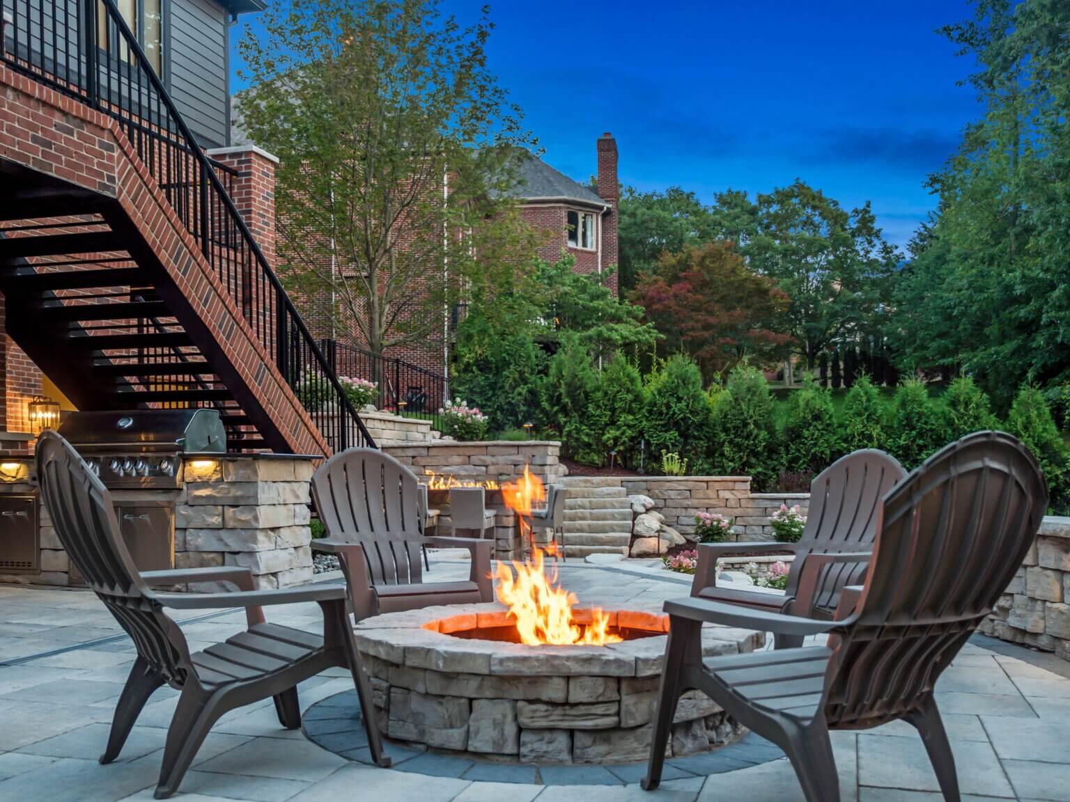 Outdoor fireplace Gas fire pit Outdoor Fire Features Fire Pit Designs Fire Feature Ideas