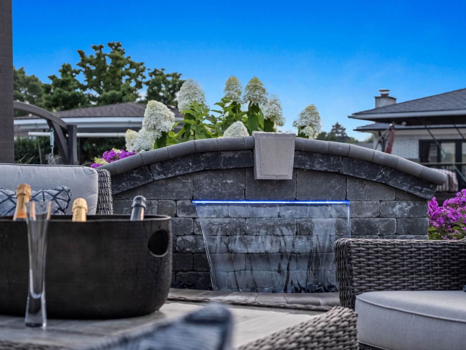 Pavers Michigan fountain design backyard fountain brick paving and fountain design pavers near me, unilock pavers, landscaping near me, landscape design, landscaping companies near me, landscaping ideas, landscape architecture